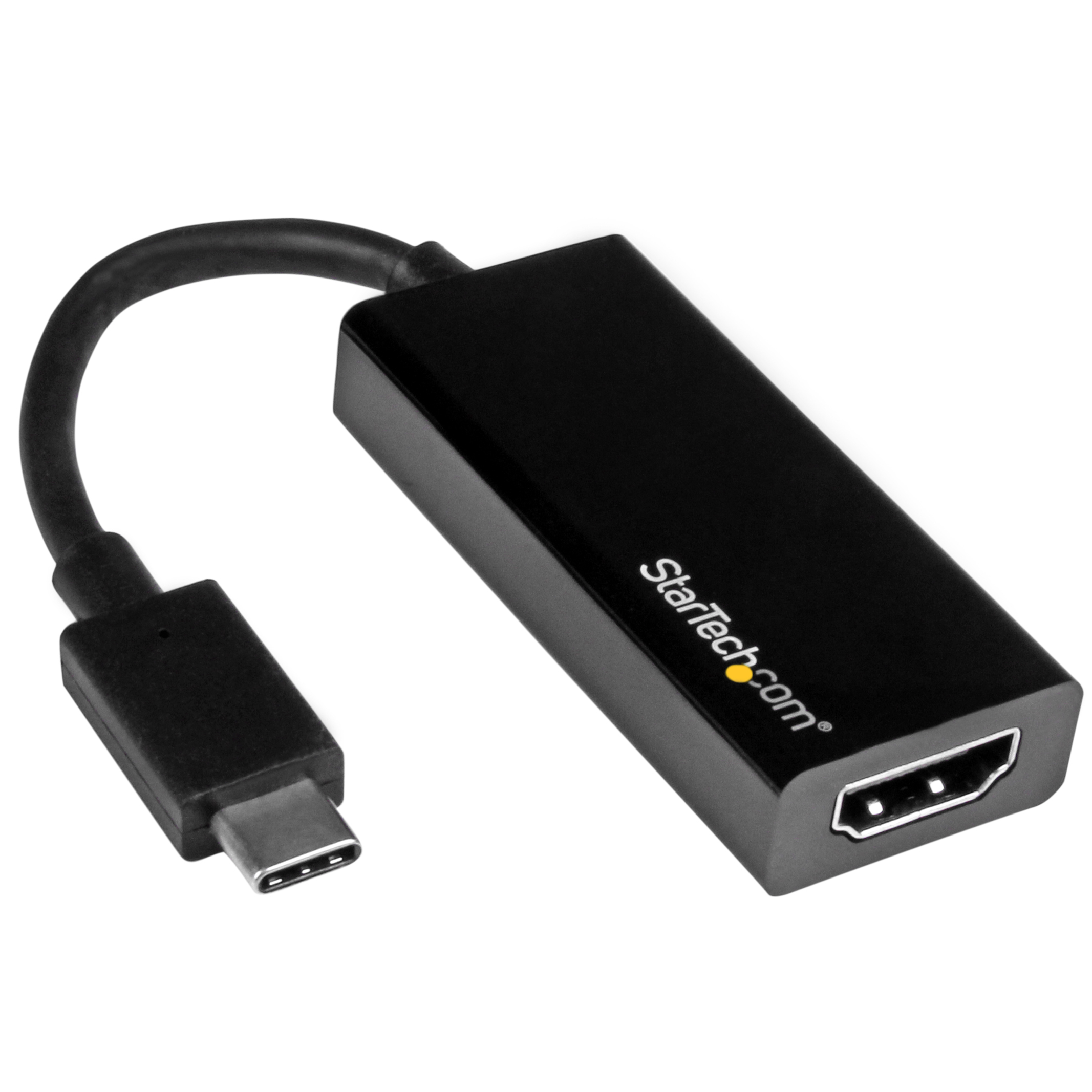 Atrás, atrás, atrás parte tranquilo Entrada StarTech.com USB C to HDMI Adapter - USB 3.1 Type C Converter - 4K 30Hz UHD  - external video adapter - black | Dell Australia