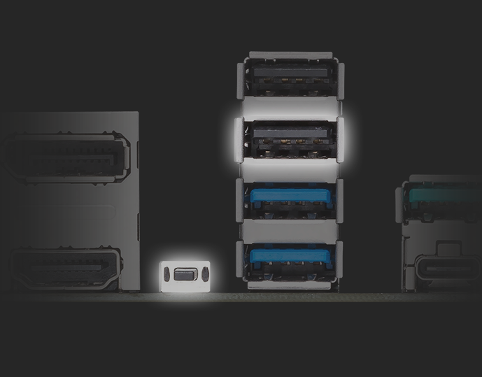 Das PRIME B650-PLUS WIFI Mainboard verfügt über BIOS FlashBack™.