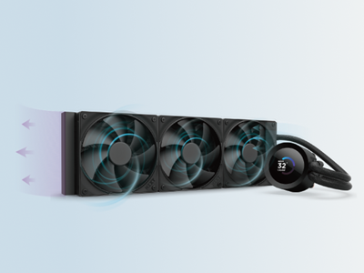 NZXT Kraken Plus 280mm Radiator CPU Liquid Cooler (2 x 140mm F140P