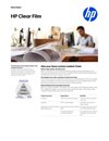 HP Clear Film Data Sheet