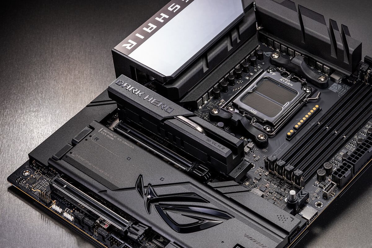 Scenario photo of ROG Crosshair X870E Dark Hero