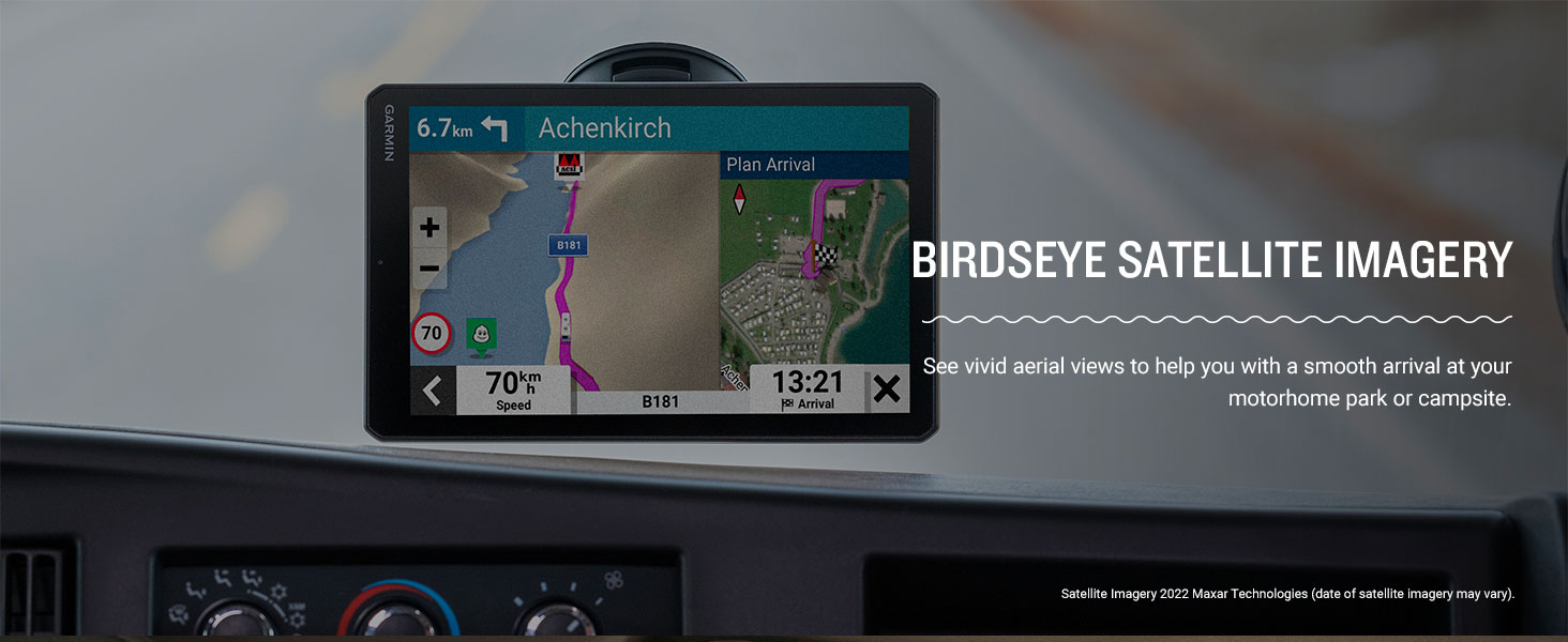 Friction Mount Sat Nav Garmin Camper 795 MT-D EU Navigationsgerät - View #5