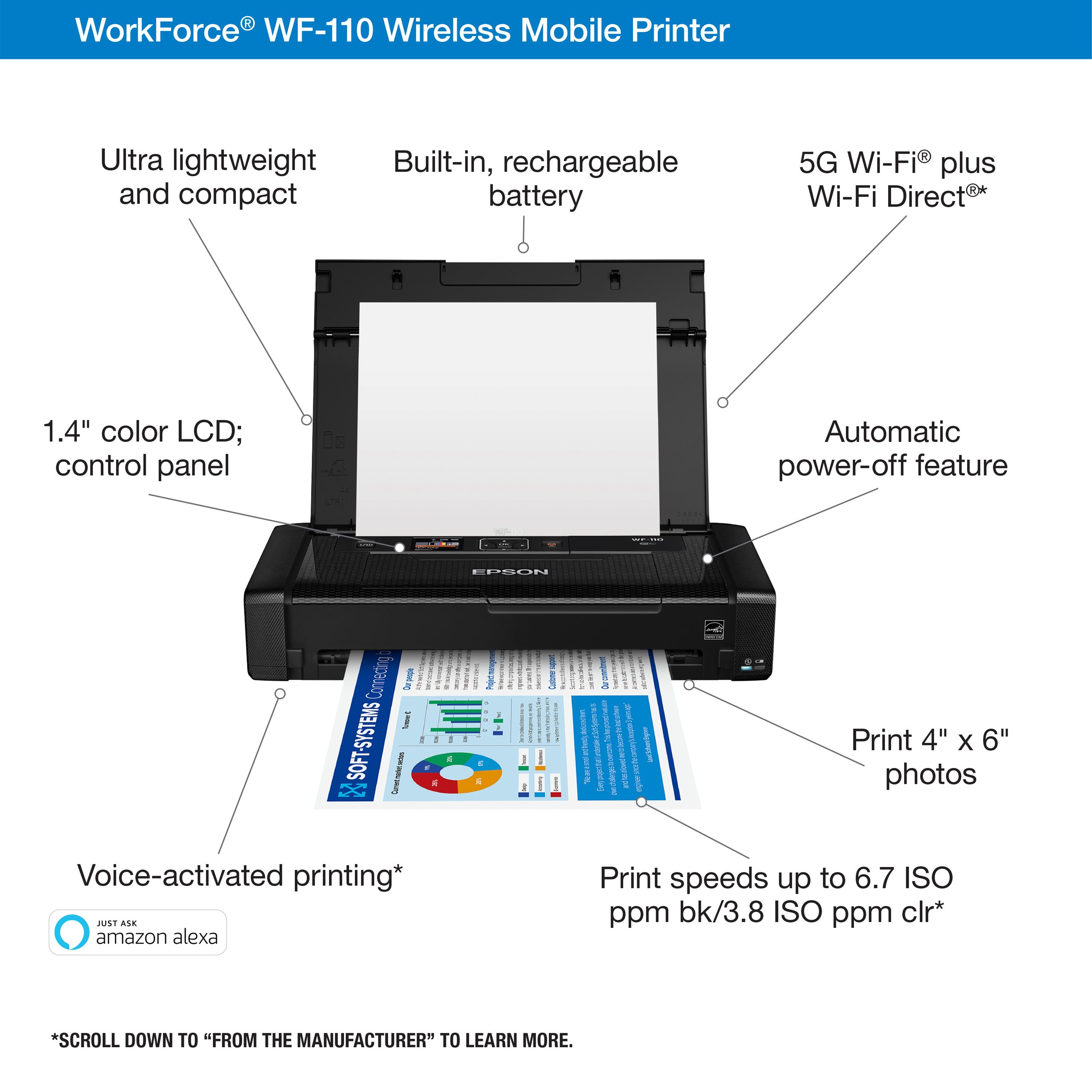 slide 3 of 5, show larger image, wf-110 key features