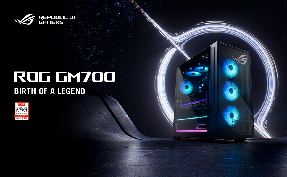 surface RTとASUSのノートPCのセット ASUS ROG GM700 58L Gaming Desktop - AMD Ryzen 7 8700F Processor