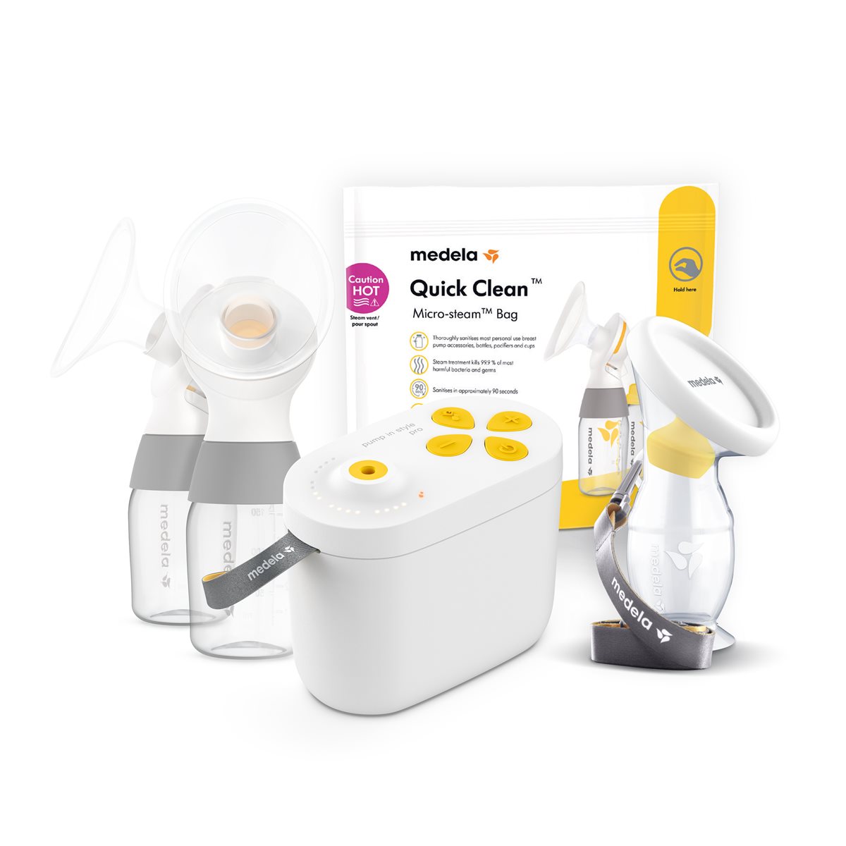 Medela In Style Breast Pump Bundle | Costco