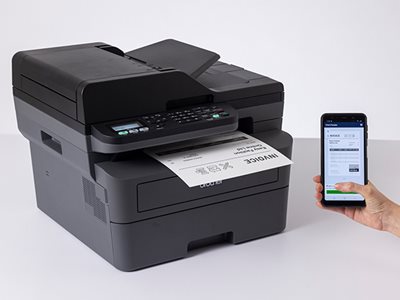 Brother MFC-L2827DWXL with Brother Mobile Connect app