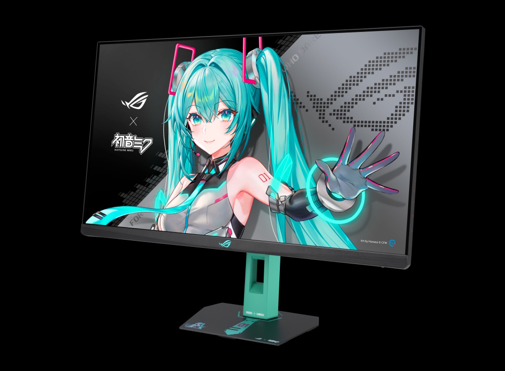 Folie {0} von {1}, Vergrößern, ASUS ROG Strix XG27ACMEG-G Hatsune Miku Edition
