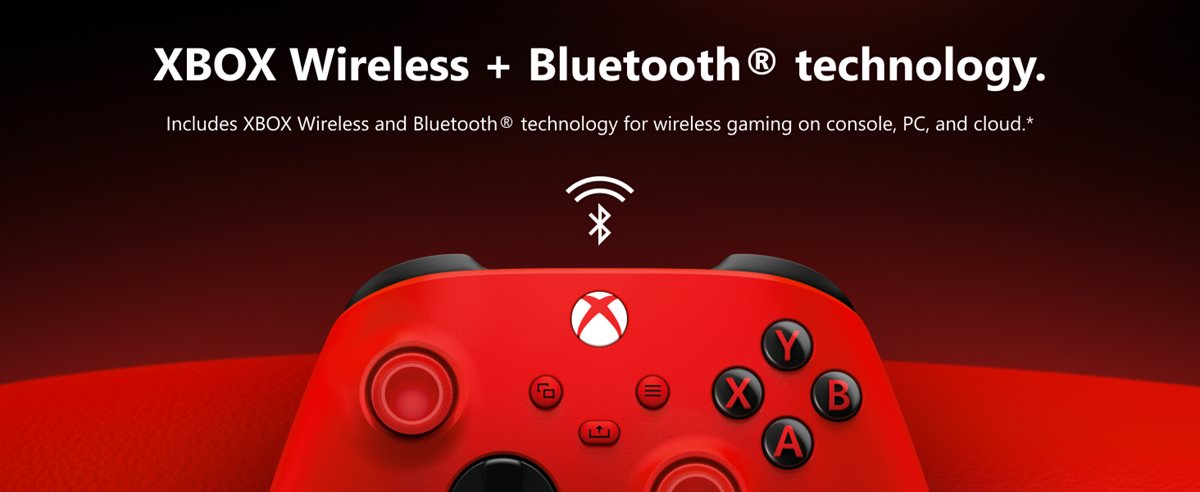 XBOX Wireless + Bluetooth® technology.