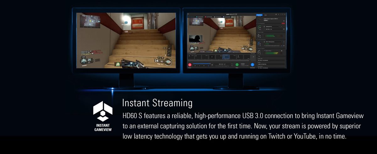 PC/タブレット PC周辺機器 Elgato Game Capture HD60 S - Stream and Record in 1080p60, for 