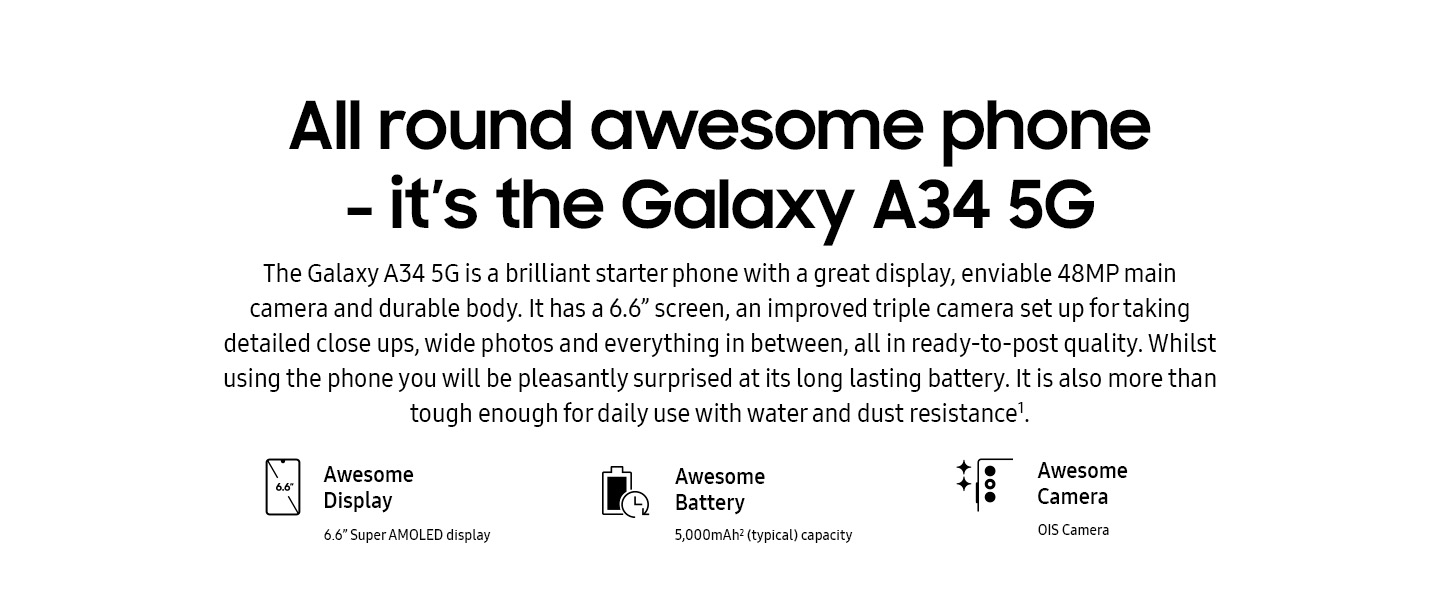 Samsung Galaxy A34 review: Awesome, trustworthy all-rounder