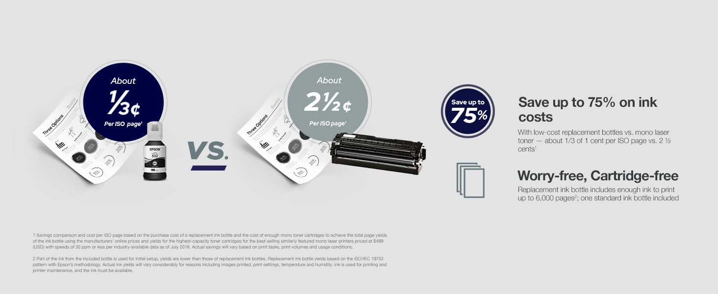 Impresora Epson EcoTank ET-M1170 de inyección de tinta recargable – Shopavia