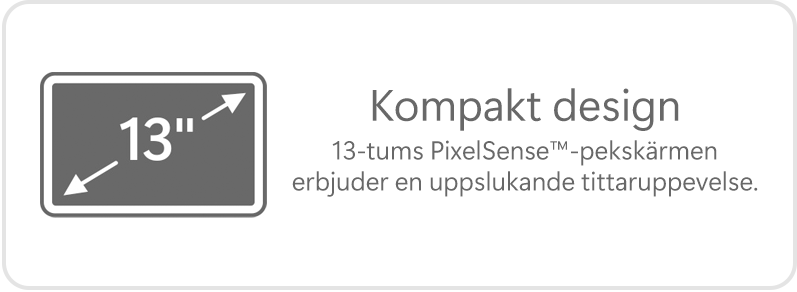 Kompakt design
