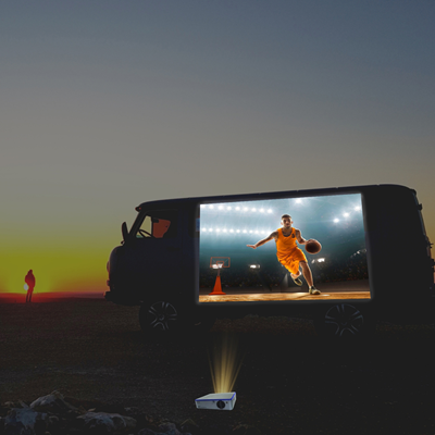 Impressive 1200 LED Lumens Brightness