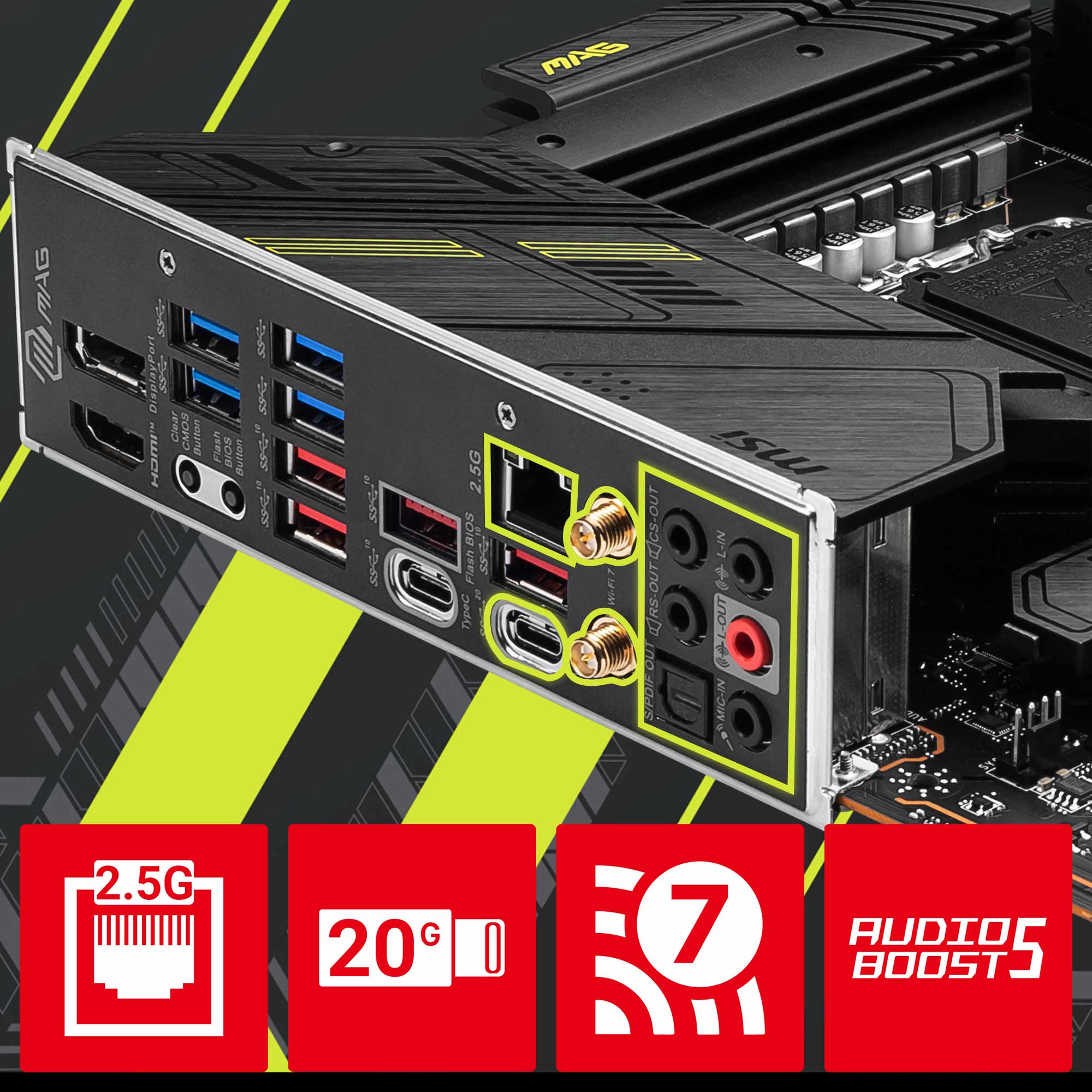 Wi-Fi 7 & Bluetooth 5.4