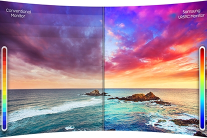 Samsung UR59C 32 Ultra HD 4K 4ms LED Curved LCD Monitor 