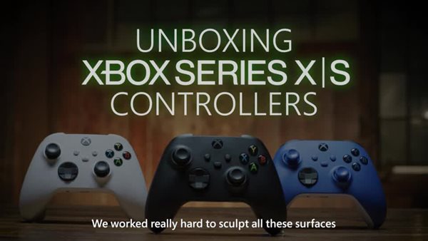 thumbnail video image 2 of 4 Pack Microsoft Xbox Bluetooth Wireless Controller For Series X/S - Carbon Black, 2 of 5