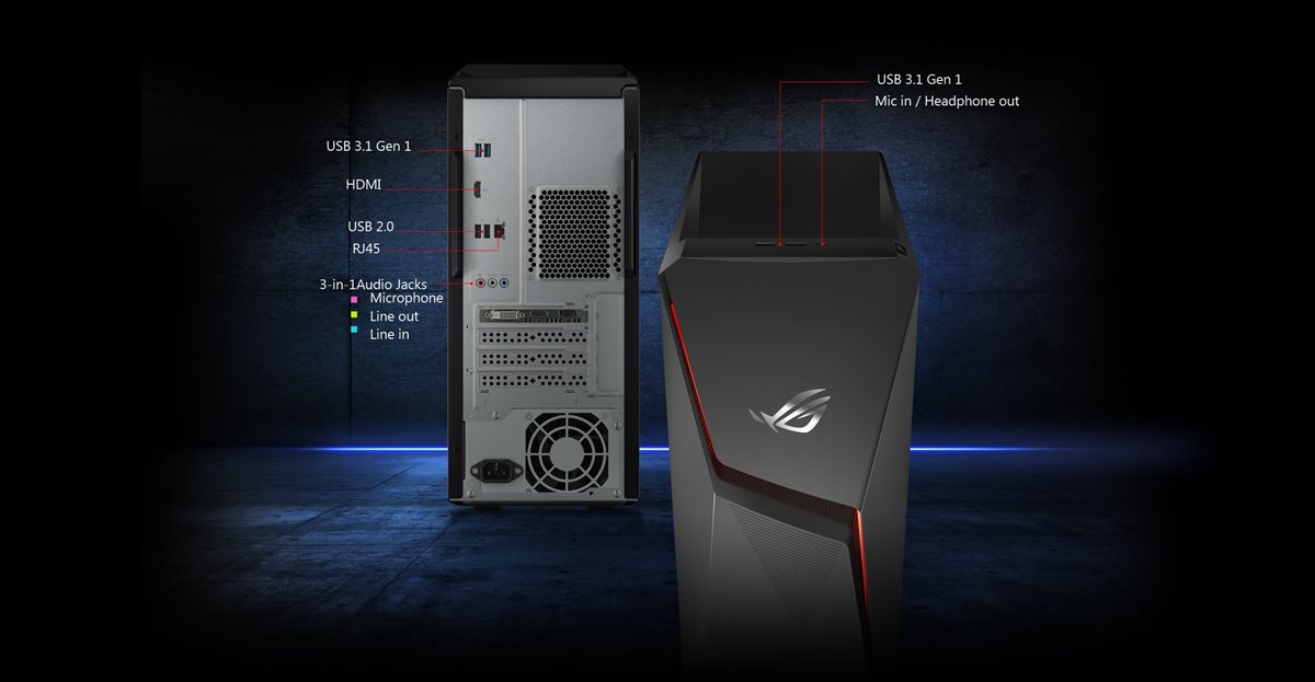 ASUS - Gaming Desktop PC - Intel Core i5-9400F Win 10 Home