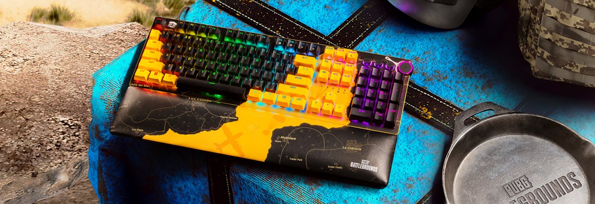 Razer Huntsman V2 - PUBG: BATTLEGROUNDS Edition - keyboard 