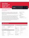 CyberPower PR1000RT2UN - Data Sheet