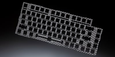 Positioneringsplade i kulfiber