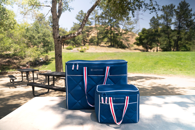 KeepCool Quilted Gemma Cooler Bags, Large and Lunch | Costco