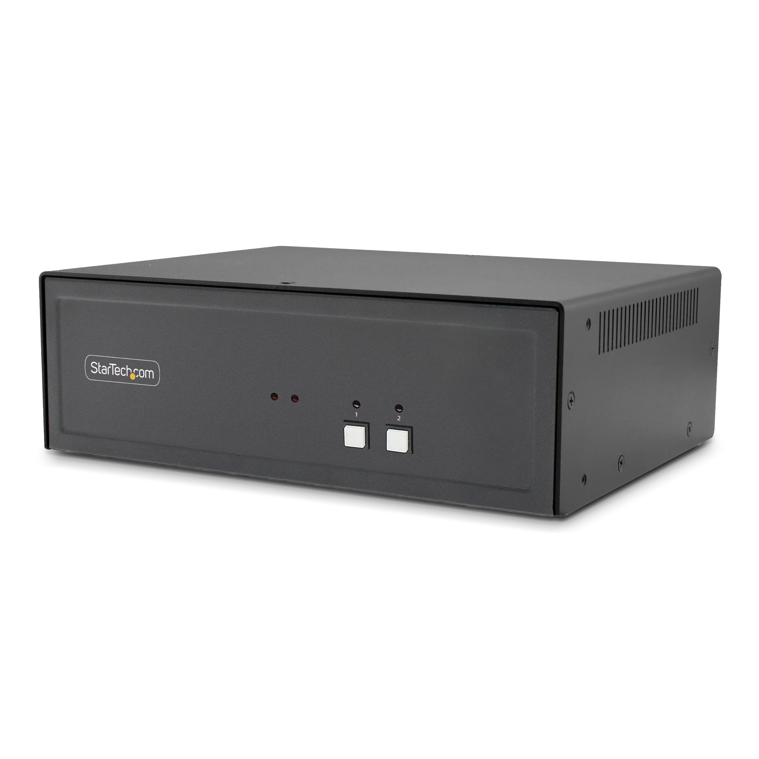 StarTech - Secure 2-Port Dual-Monitor KVM Switch - DVI - NIAP 4.0 ...
