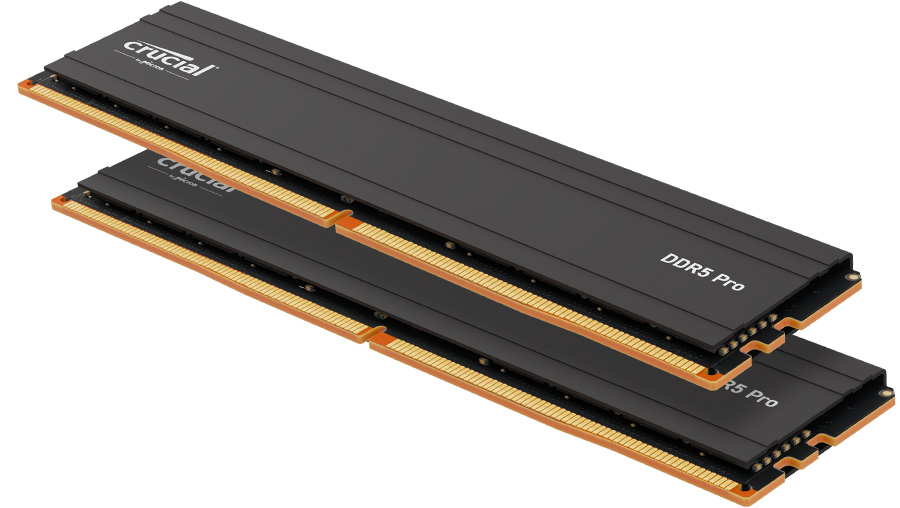 Crucial Pro 32GB (2 x 16GB) DDR5 5600 (PC5 44800) XMP 3.0 & AMD EXPO Ready  Desktop Memory Model CP2K16G56C46U5