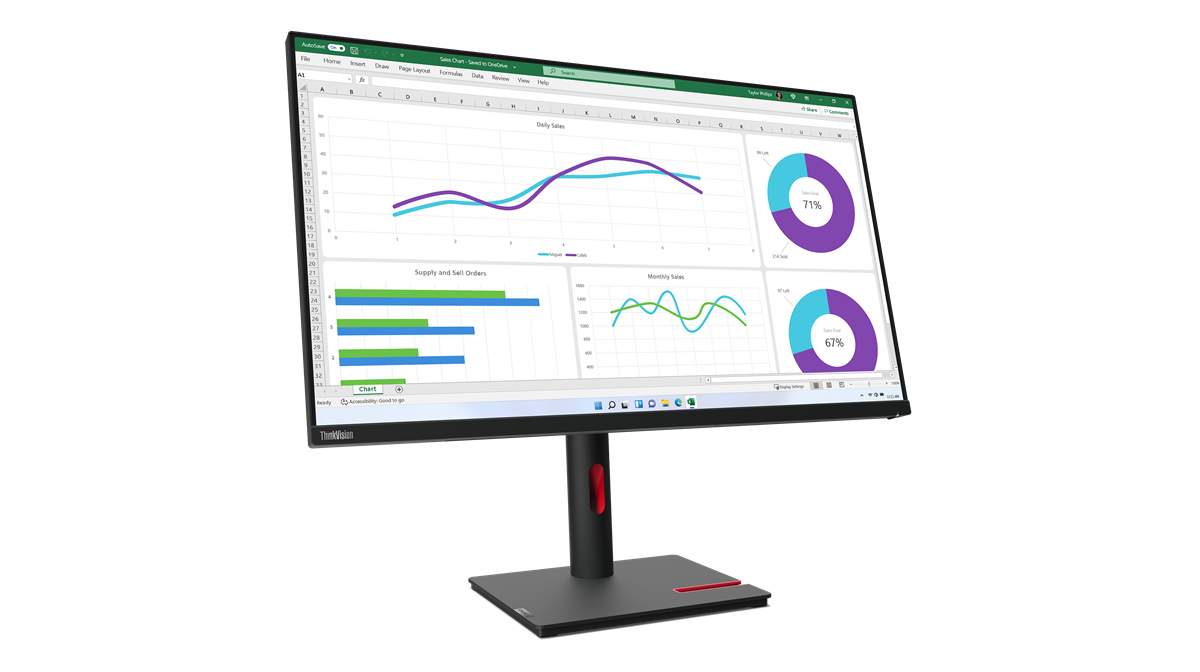 Lenovo ThinkVision T32h-30 Monitor