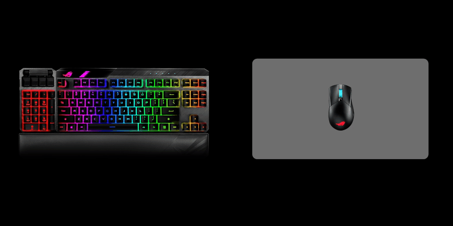 ASUS ROG Claymore II 100% / 80% TKL Wireless RGB Modular Gaming