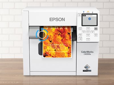 Epson Colorworks C4000e (bk) stampante inkjet a colori da 4 USB