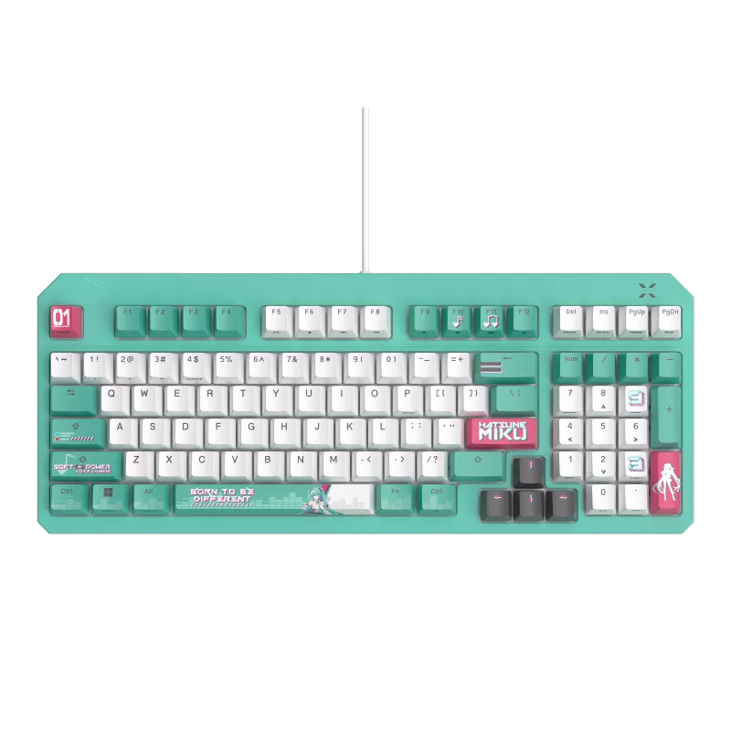 ASUS TUF Gaming K3 Gen II Hatsune Miku Edition Optical-Mechanical