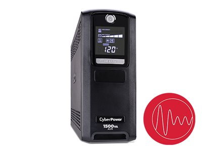 CyberPower LX1500GAVR Battery Backup UPS, 1500VA/900W, 120V, 10