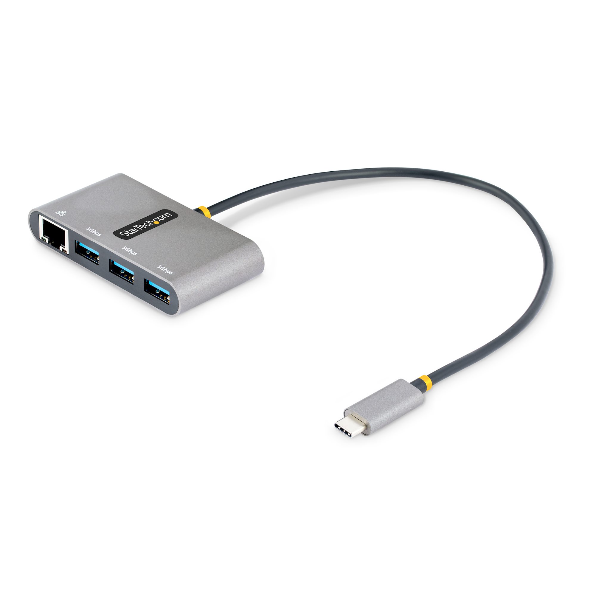 Cable Matters 4-in-1 USB C Hub Ethernet, Support Gigabit Ethernet (USB C  Network, USB C to Ethernet Adapter, USB C Ethernet Hub, Thunderbolt  Ethernet