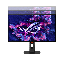 The stand ofthe XG27AQDMGR is height-adjustable