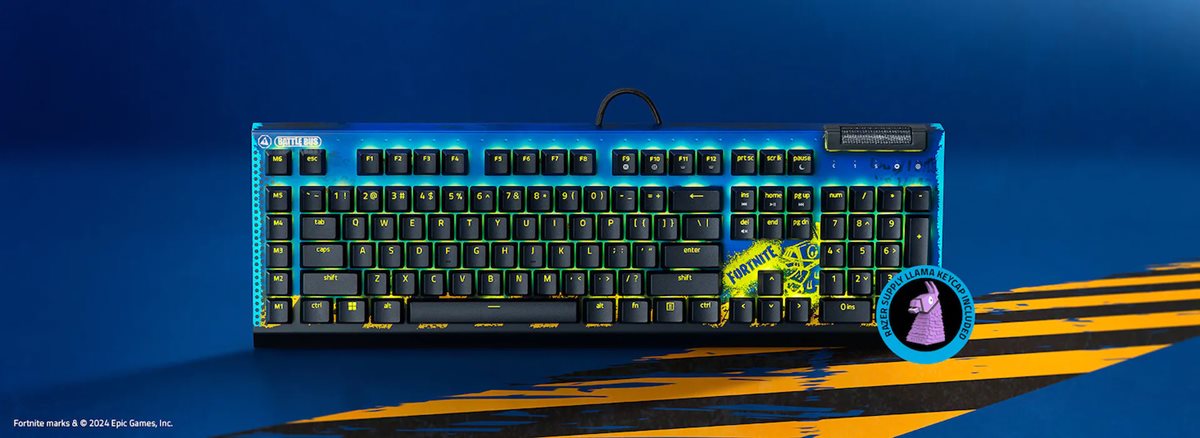 Razer BlackWidow V4 X Full Size Wired Mechanical Green Clicky