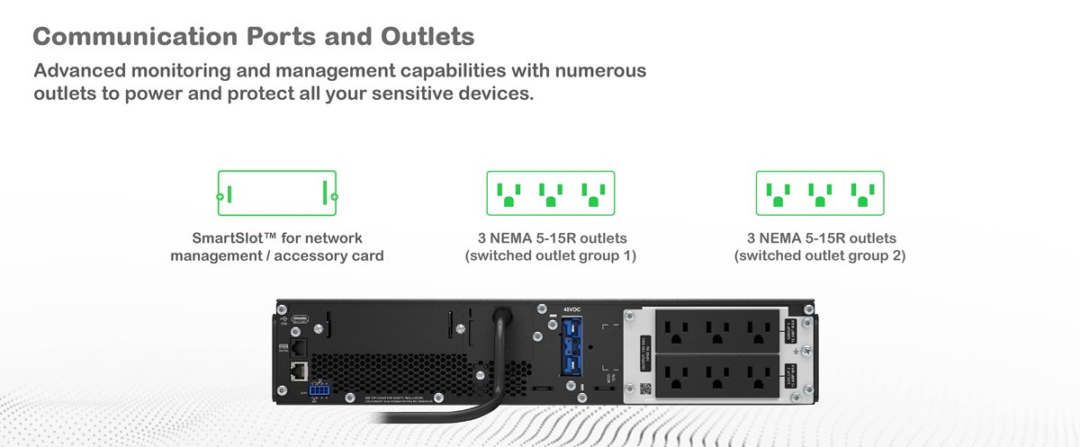 APC Smart-UPS Ultra SRT1500RMXLA-NC in a tower
