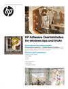 HP Vinyl Tips and Tricks Brochure for Window Graphics