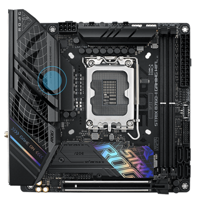 ASUS ROG Strix B760-I Gaming WiFi Intel B760(13th and 12th Gen