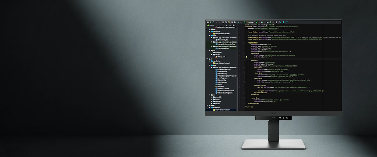 BenQ RD280U 28" 4K Programming Monitor | Coding Modes | USB-C | Nano Matte | Backlight MoonHalo - View #6