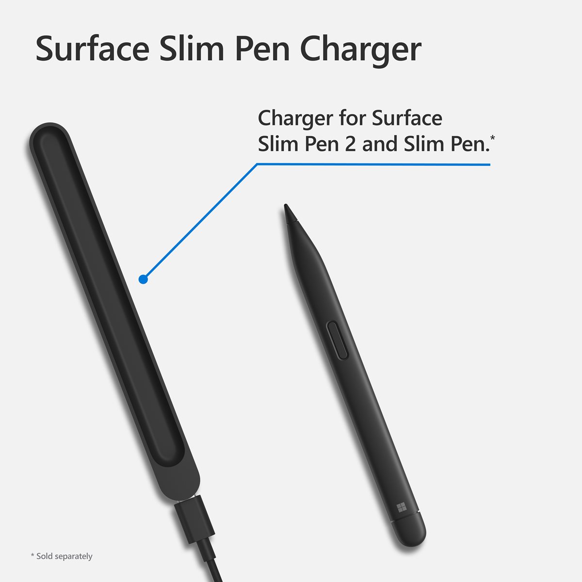 Product | Microsoft Surface Slim Pen Charger - charging cradle