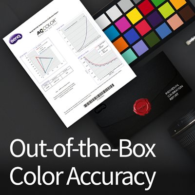 Fabrikskalibreret til at opfylde løftet om brugsklar farvenøjagtighed