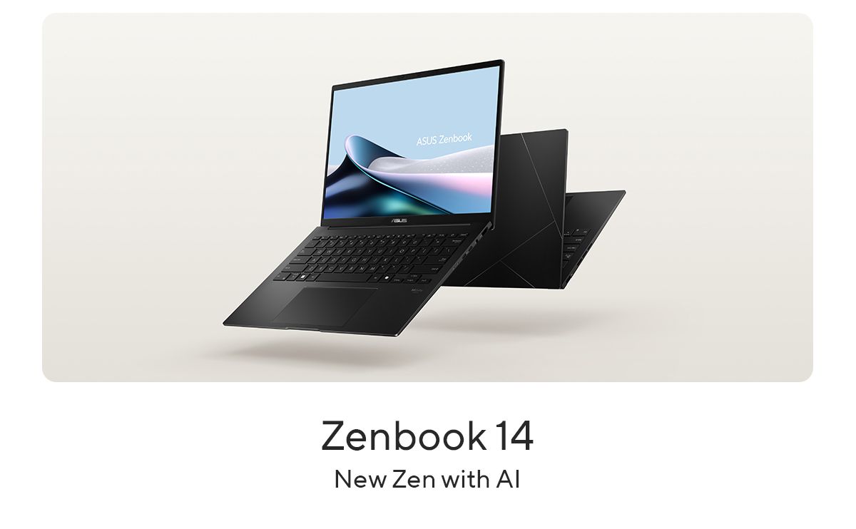 ASUS Zenbook 14 14” WUXGA OLED Touch Screen Laptop, Copilot+ PC