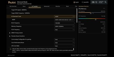 ASUS Enhanced Memory Profile (AEMP)