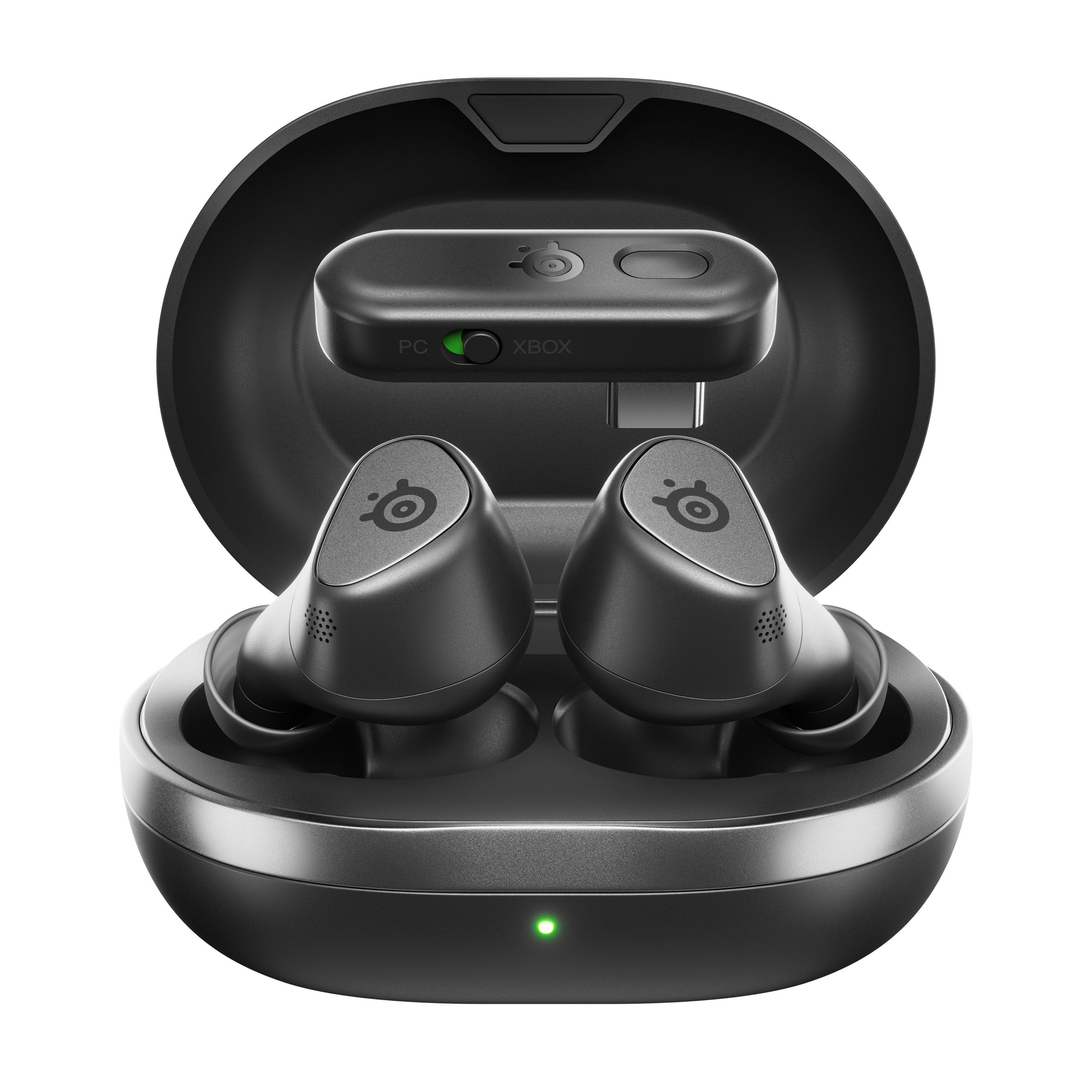 【美品・おまけ付き】StrelSeries Arctis Gamebuds SteelSeries Arctis GameBuds True Wireless In Ear Earbuds with 2.4
