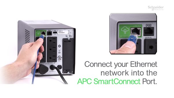 Learn how to set up your Connected APC Smart-UPS 