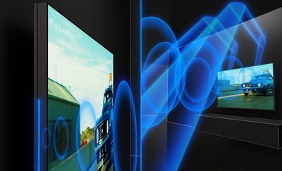 Cinema-like surround sound, in harmony with the picture