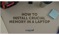 slide 1 of 12, zoom in, how to install laptop memory