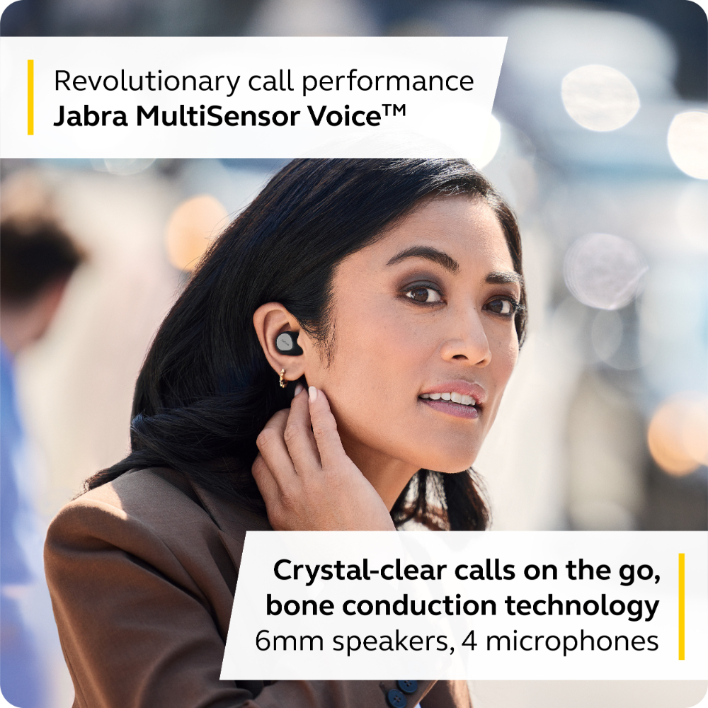 Jabra Elite 7 Pro - True wireless earphones with mic - titanium 