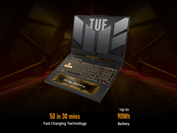 ASUS TUF Gaming F15 FX506HEB-BQ229T CORE I7-11800H-16G-512SSD-VGA 4G RTX  3050Ti-15.6 INCH - Egypt