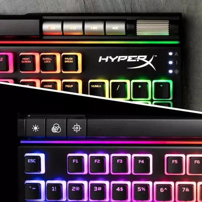 Dedicated media keys and large volume wheel